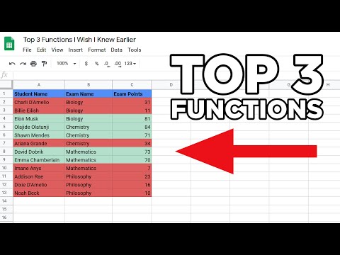 TOP 3 Google Sheets Functions I Wish I Knew Earlier