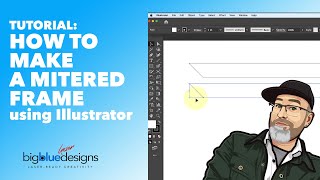 Tutorial: How to Make a Mitered Frame in Illustrator