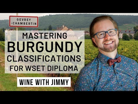 WSET Level 4 Diploma Burgundy Series 4 Appellations Part 1