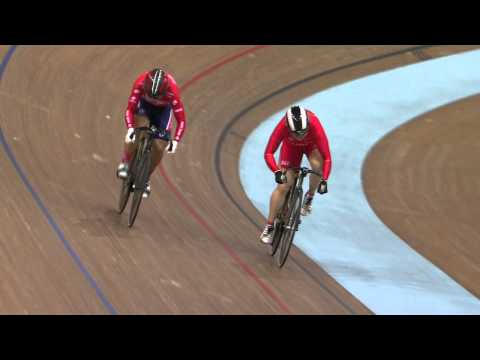 Shuang GUO - Wai Sze LEE - Women's Sprint Bronze Final Race 2 - 2013 UCI World Track Championships