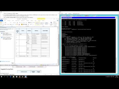 CCNA2 packet tracer 4.1.1.8 - Using Traceroute to Discover the Network