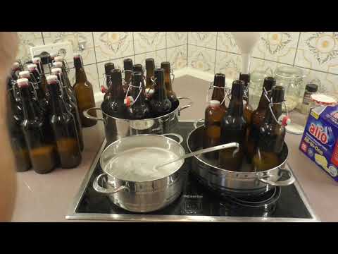 Bier brauen " VollePower Teil3 " Schnelle Bügelflaschen Reinigung Teil2 jetzt Bier brauen  );-  !!!
