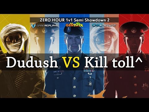 Stanislav TV - Dudush vs Kill toll - QUARTER FINAL - Generals Zero Hour 1v1 Semi Showdown 2