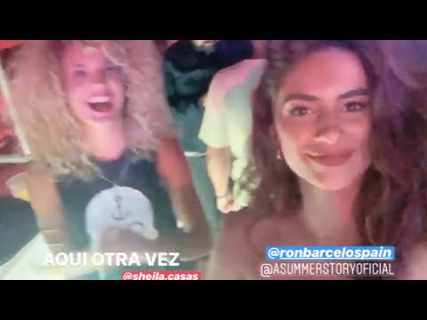 La fiesta de Begoña Vargas con los hermanos Casas