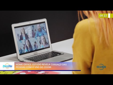 Estudo revela cansaço das pessoas com uso do Zoom no home office 05 04 2021