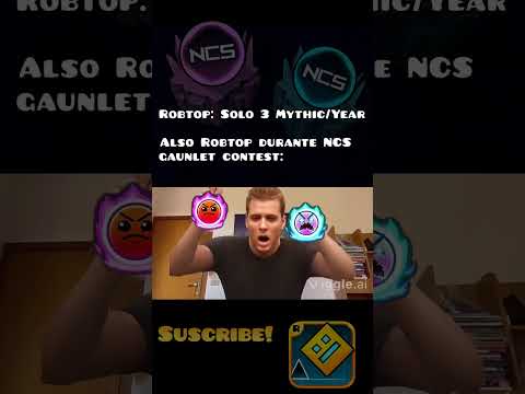 Robtop y el NCS Gauntlet - Geometry Dash #Humor #robtopgames #edit #NCS #fypシ゚ #mythic #ALDgamer