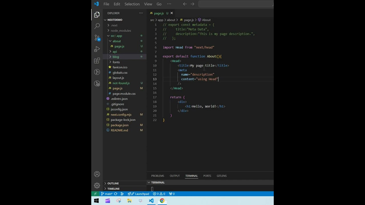 ⚠️ No More Head Tag in Next.js App Router || Head Tag Doesn't Work in Next.js Use Metadata || Next