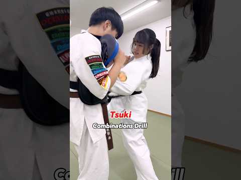 【突き : コンビネーション ドリル】 #大谷道場 #空手 #karate #martialarts #shorts