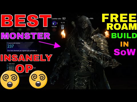 [GUIDE] The BEST FREE ROAM BUILD (Insanely OP) || The Infinite Power Build - Shadow Of War (2021)