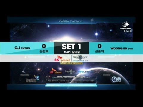 SPL [12.09] Hero(P) vs Mekia(Z) 1set / CalDeum - Starcraft 2