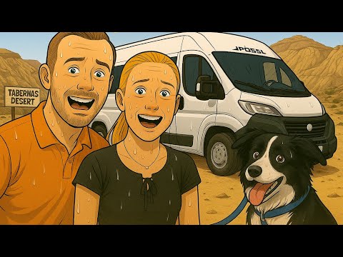 🚐🌵 Roadtrip Tabernas-Wüste – Filmkulissen in Fort Bravo | Vanlife Spanien 🎬🐶