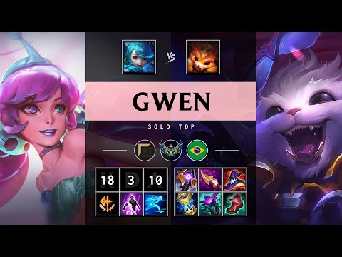 Gwen Top vs Gnar - BR Challenger Patch 25.14