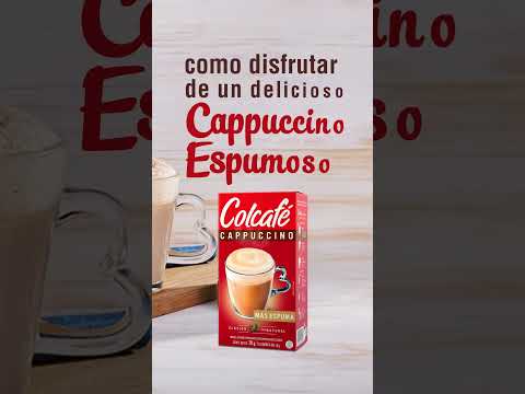 Disfruta de la variedad de Colcafé Cappuccino y lleva el espumoso que más te guste.
