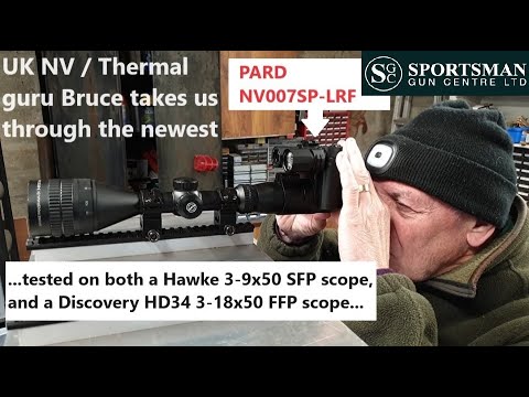 Pard NV007SP LRF in Bruce's man cave