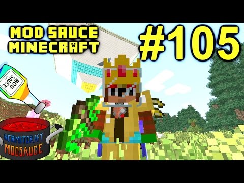 Minecraft Mods - Mod Sauce Ep. 105 - Amazing Items & Tools!!! ( HermitCraft Modded Minecraft )