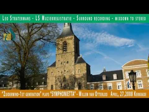 SYMPHONIETTA for 16 wind instruments - Willem van Otterloo (blazersensemble ZUIDERWIND)
