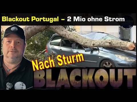 Erneut Blackout in Portugal 2026 - 2 Mio ohne Strom und Wasser