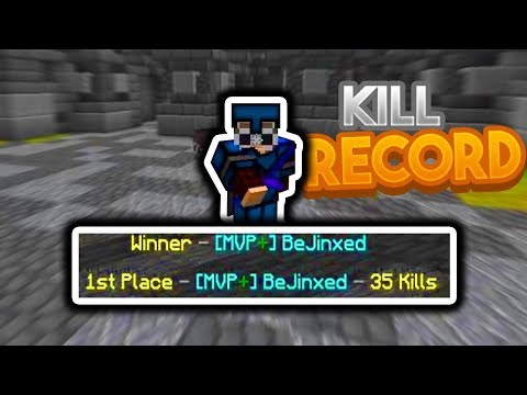 The Hypixel UHC Kill Record. (35 Kills) - Hypixel UHC Highlights