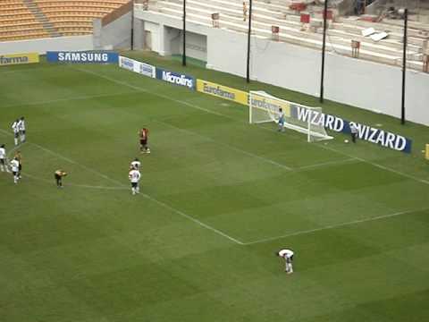 Supercopa Eurofarma 2010 - Peñarol 3 x 2 Palmeiras - 3º gol (penalti) #3 Mac-Eachen