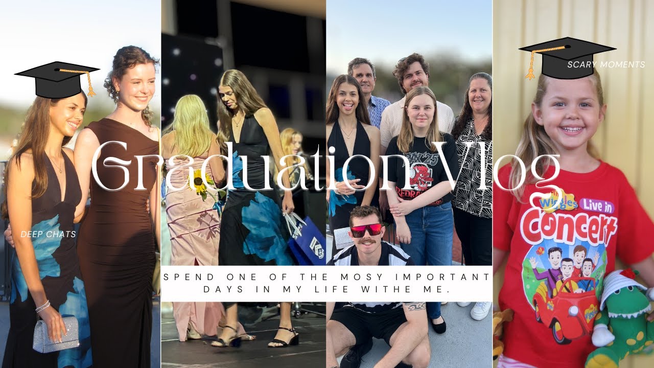 High School Graduation Vlog (Still can't believe this is real) Ft- Katie Hennessey