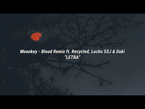 Moonkey - Blood Remix ft. Recycled, Lucho SSJ & Duki | "LETRA"