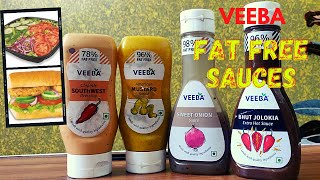 #Veeba Sauces #southwestChipotle #Sweet onion #AmericaMustard #BhutJolokia #Uses #veeba #fatfree