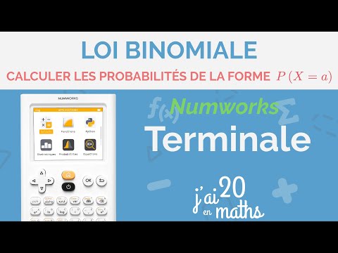 Calculate probabilities of the form P(X = a) using the Numworks Binomial Distribution - Final Year