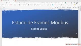 07-Conhecendo os Frames de uma rede Modbus RTU (Leitura/Escrita de Bits CFs 01,02,05 e 15)