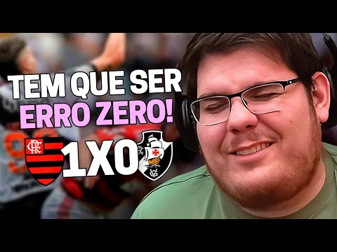 CASIMIRO REAGE: FLAMENGO 1 X 0 VASCO - BRASILEIRÃO 2023 | Cortes do Casimito