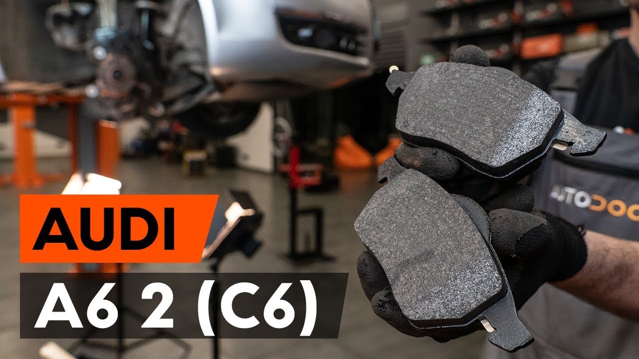 Jak vyměnit přední brzdové destičky na Audi A6 4F2 – návod k výměně