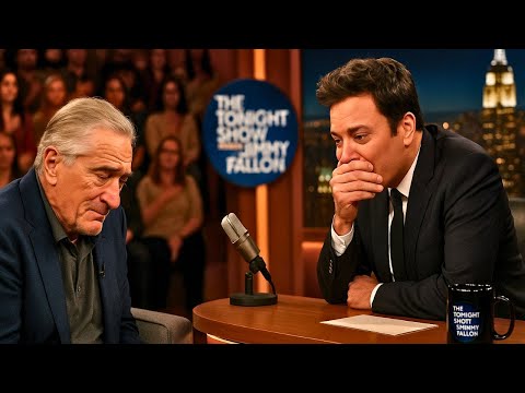 Jimmy Fallon SPEECHLESS When Robert De Niro Suddenly Falls Silent After Hearing This Song