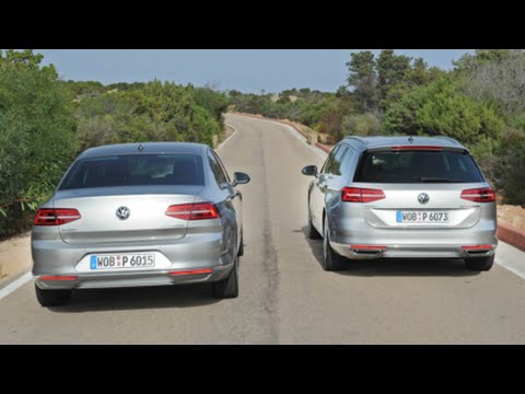 Im Vergleich: VW Passat und VW Passat Variant – der große Unterschied liegt im Ladevolumen