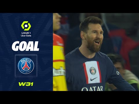 Goal Lionel Andres MESSI CUCCITTINI (40' - PSG) PARIS SAINT-GERMAIN - RC LENS (3-1) 22/23