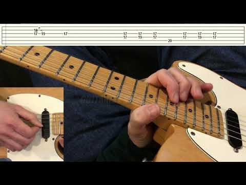 The Wind Cries Mary Guitar Solo Lesson - Jimi Hendrix Cover