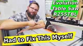 I Have a Problem with My Table Saw R255TBLX… Here’s How I Fixed It