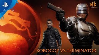 PlayStation Mortal Kombat 11: Aftermath – RoboCop vs. Terminator  anuncio
