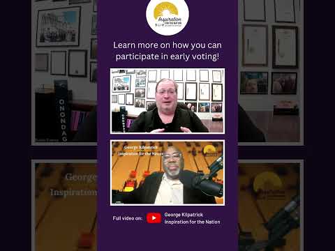 Learn more from Dustin Czarny on how you can participate in early voting #vote #election #season