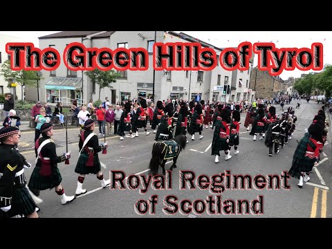 The Green Hills of Tyrol (A Scottish Soldier)  - 2 SCOTS Pipes & Drums