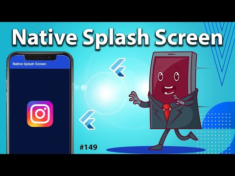 Flutter Tutorial - Native Splash Screen & Real Splash Screen - Android & iOS