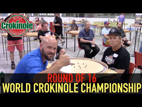 2023 World Crokinole Championship - Round of 16 - Tracey v Dowrick