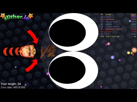 Slither.io A.I. Chucky Doll Vs Ghost Snake - New Skin Release - Slitherio Vip Best Gameplay