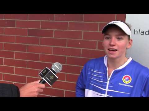 Anastasia Zarycká po výhře v prvním kole kvalifikace na J&T Banka Prague Open 2017