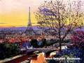 Paris In Springtime Paper Moon