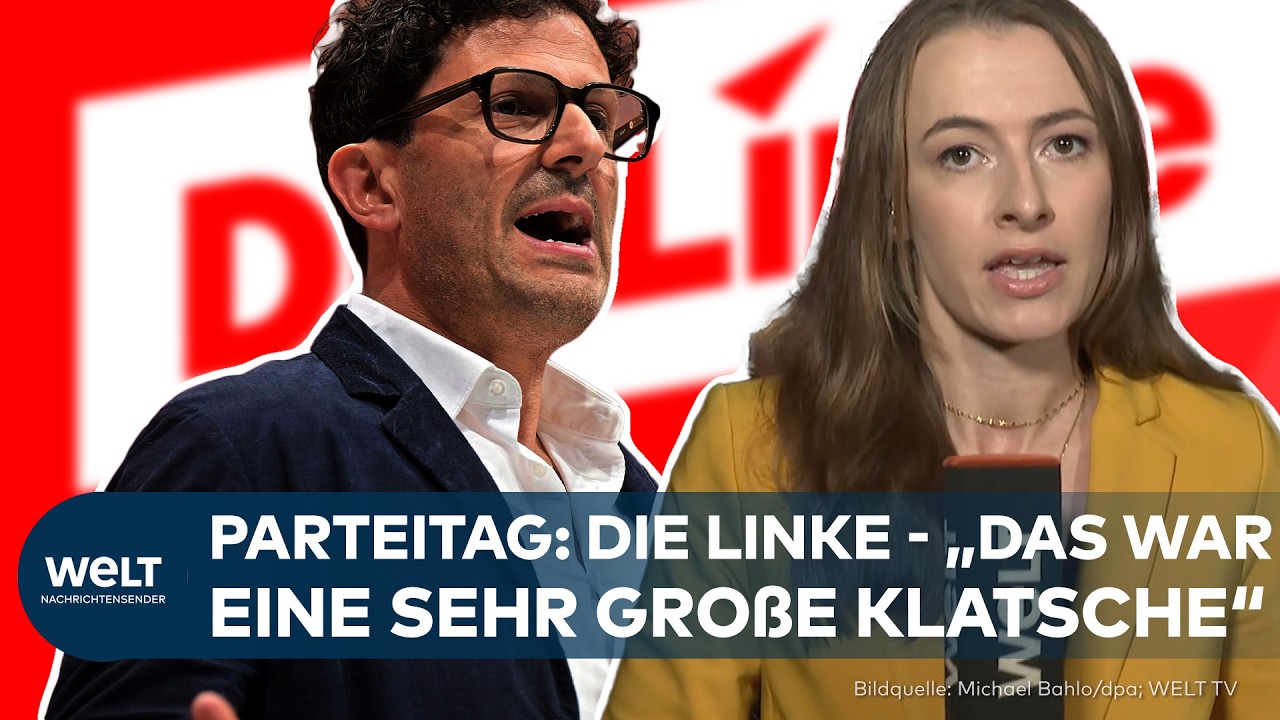 POTSDAM: Parteitag die Linke | Schwerdtner und Pantisano - zu den neuen Vorsitzenden gewählt