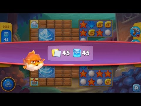 Fishdom. Hard Level 2085