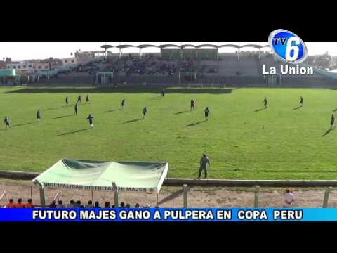 FUTURO MAJES EN LA COPA PERU GANO A  PULPERA  2013  MAJES  EL PEDREGAL  AREQUIPA PERU