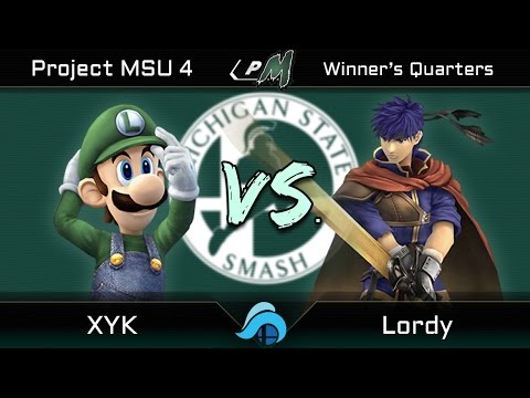 Project MSU 4 Top 32 Winners Quarters - XYK (Luigi) vs. Lordy (Ike)