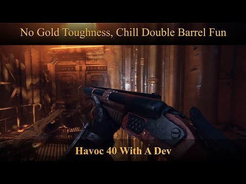 Darktide Veteran | Havoc 40 With A Dev | Fooling Around With A Double Barrel And No Gold Toughness
