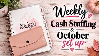 Weekly Cash Stuffing |October Set Up | Giveaway Winner(s)