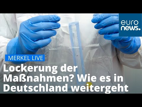 Wie geht es weiter in Corona-Deutschland? Merkel informiert nach Gespräch mit Ministerpräsidenten